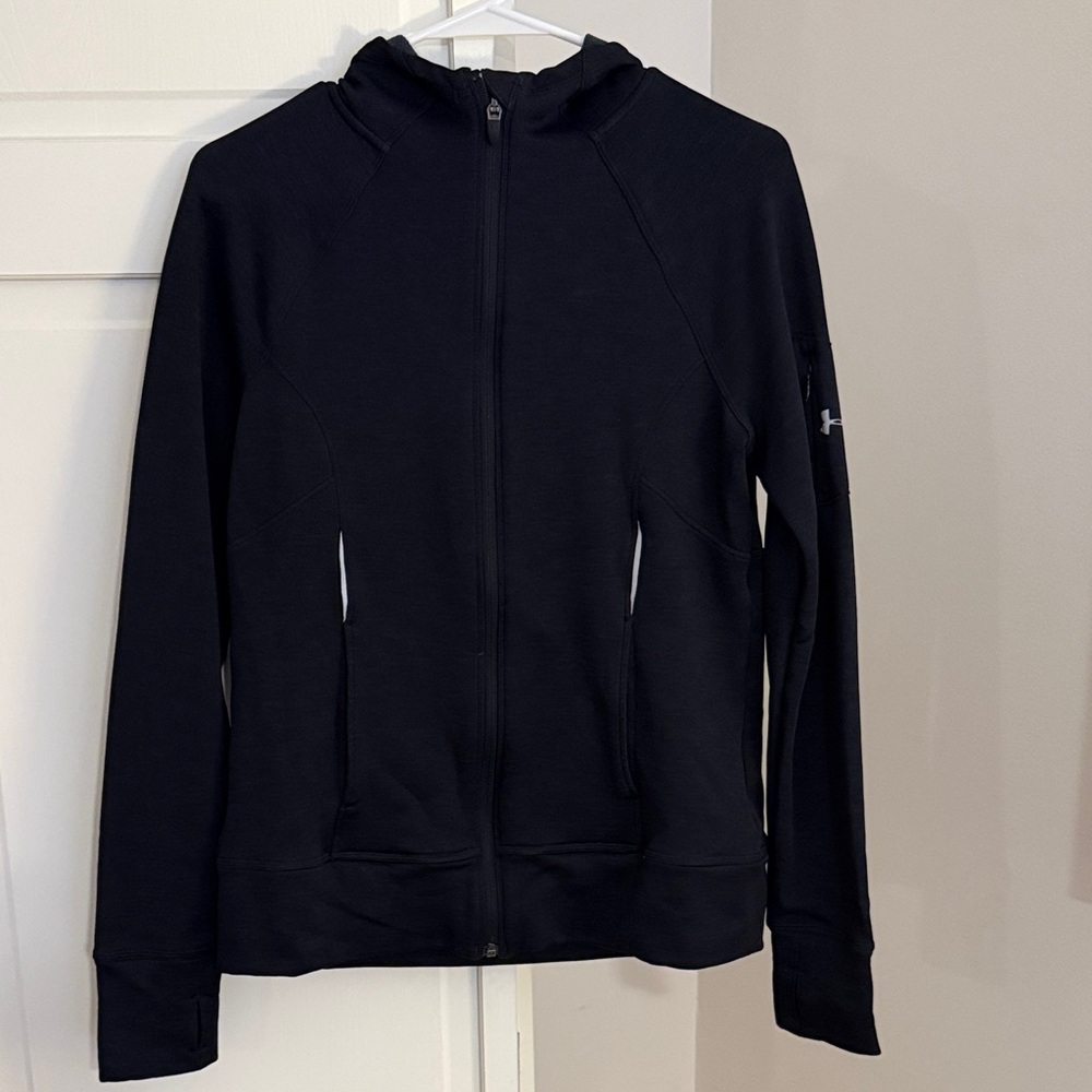 Under Armour Midnight Black Full-Zip Jacket